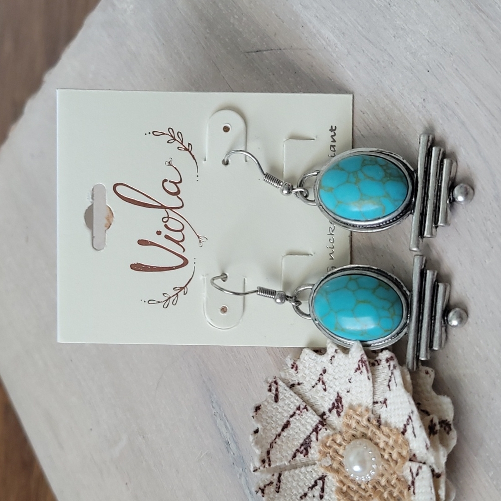 Turquoise Washoe Earrings